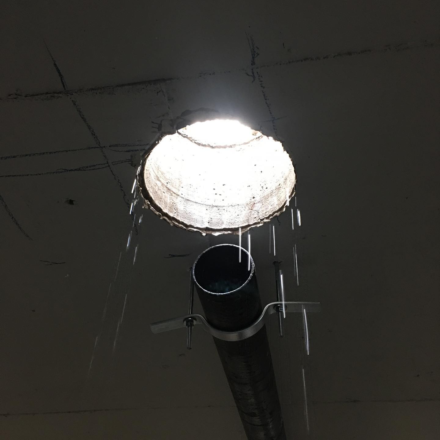 Garage floor drain